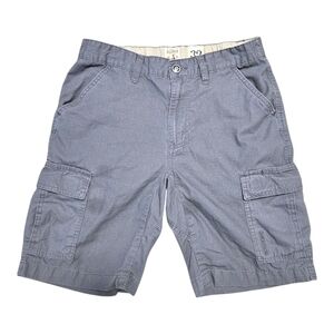 RedHead Ripstop Cargo Shorts Mens 32 Gray 100% Cotton Outdoor Hiking Gorpcore
